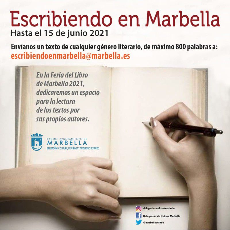 Feria del Libro: Escribiendo en Marbella