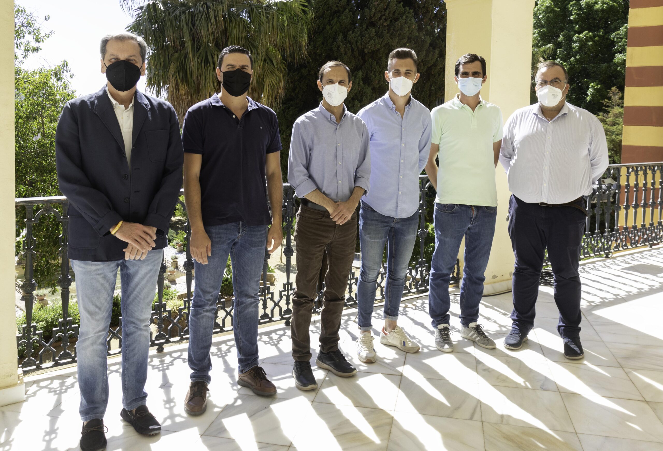 RECEPCIÓN MUNICIPAL A LOS ÁRBITROS SANLUQUEÑOS RECIÉN ASCENDIDOS DE CATEGORÍA