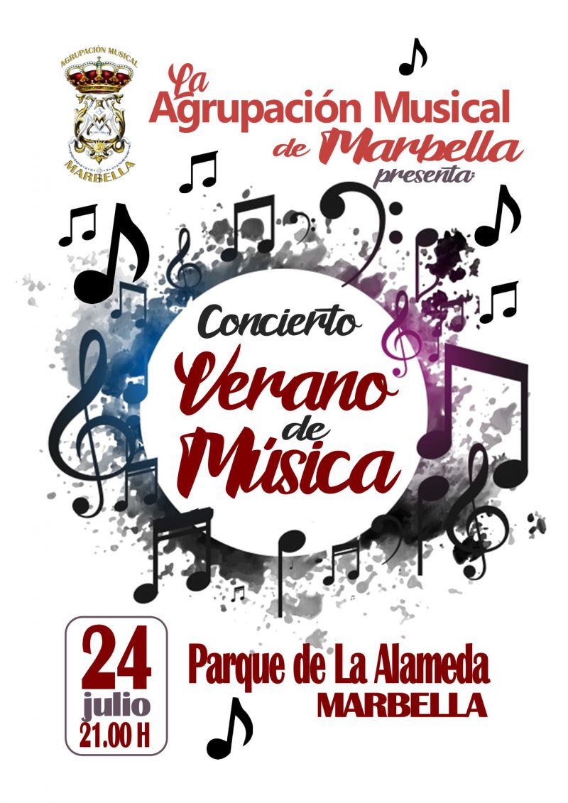 [24 Jul 2021] - CONCIERTO “VERANO DE MÚSICA” (Música / Conciertos, Fiestas) Paseo de la Alameda