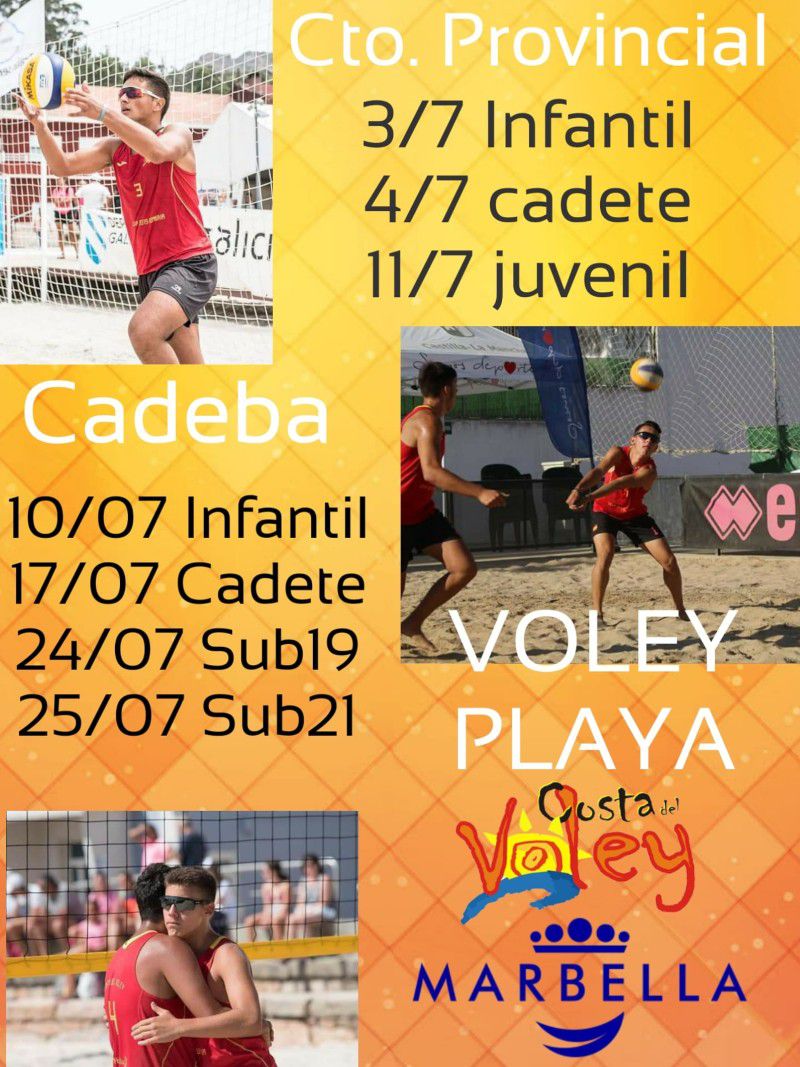 Campeonato de Andalucía y Campeonatos provinciales de Voley Playa
