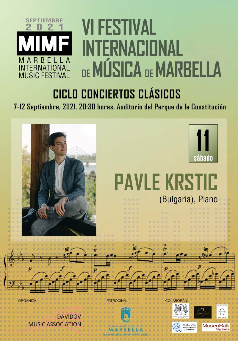 Festival Internacional de Música: PAVLE KRSTIC