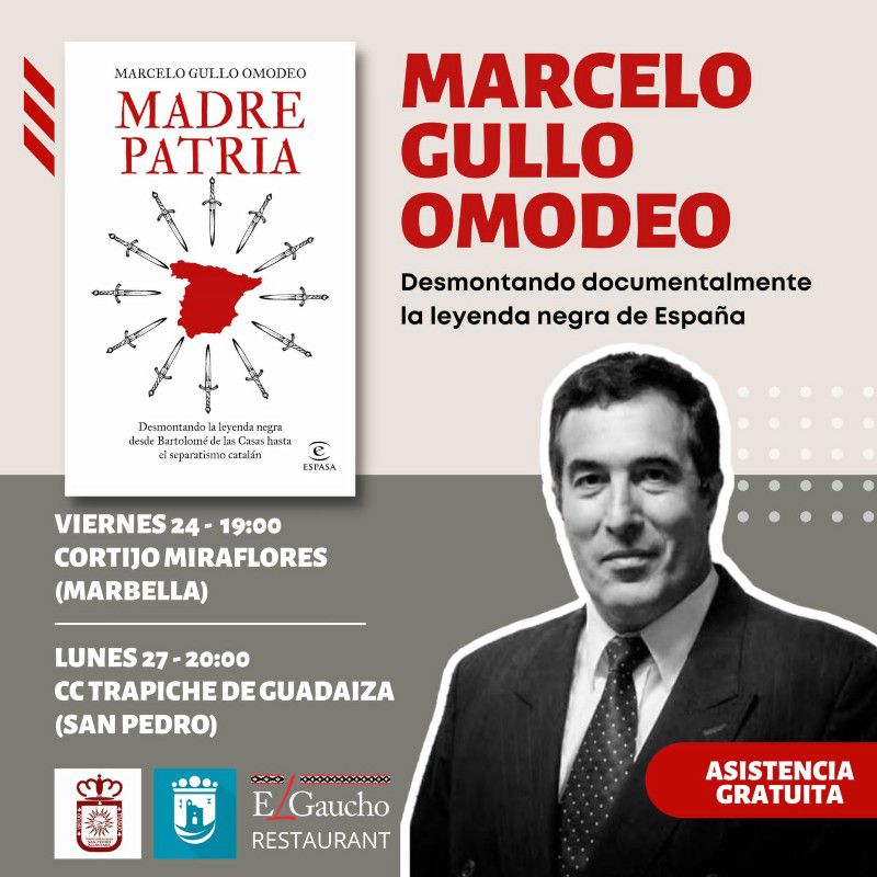 [24 Sep 2021] - PRESENTACIÓN LIBRO: “MADRE PATRIA”  (Conferencias, Cultura y Enseñanza) Centro Cultural &quot;Cortijo de Miraflores&quot;