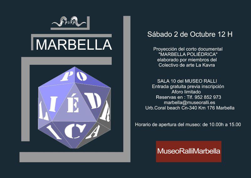 Corto-documental Marbella Poliédrica,