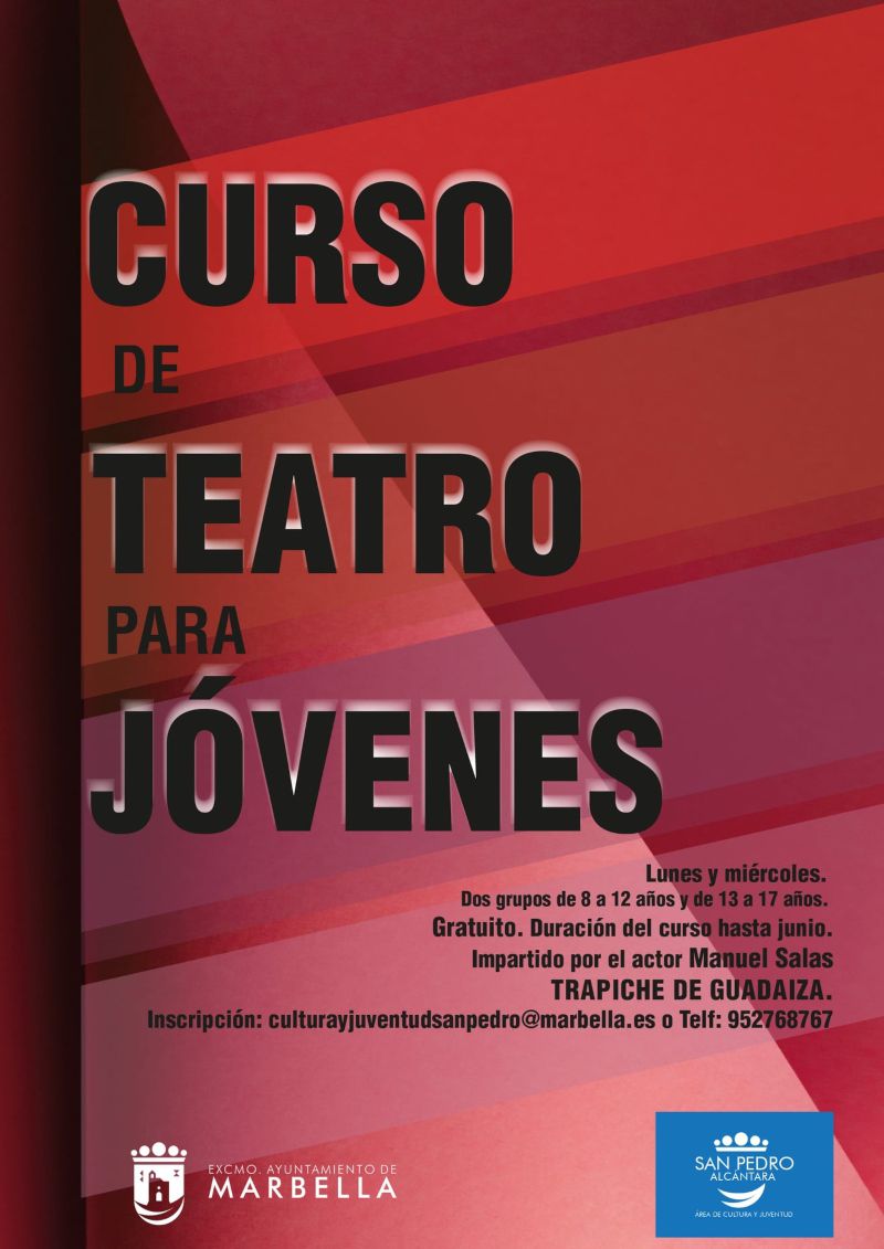 Curso de teatro para jóvenes