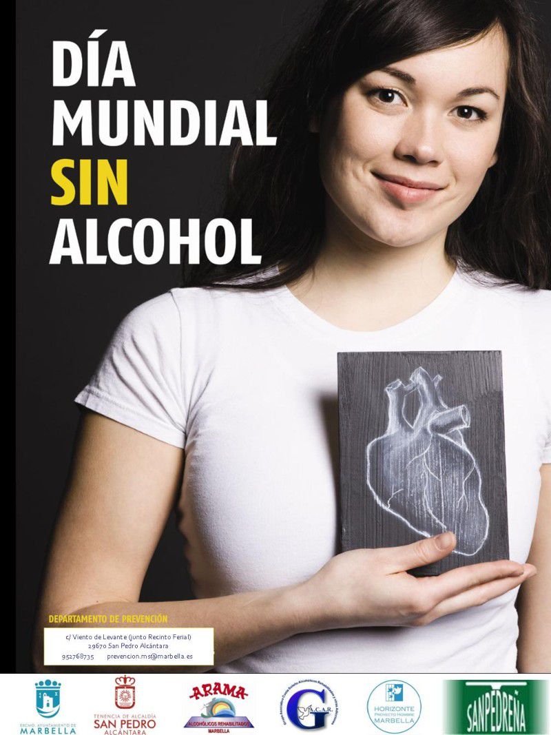 Día Mundial Sin Alcohol. Mesas Informativas