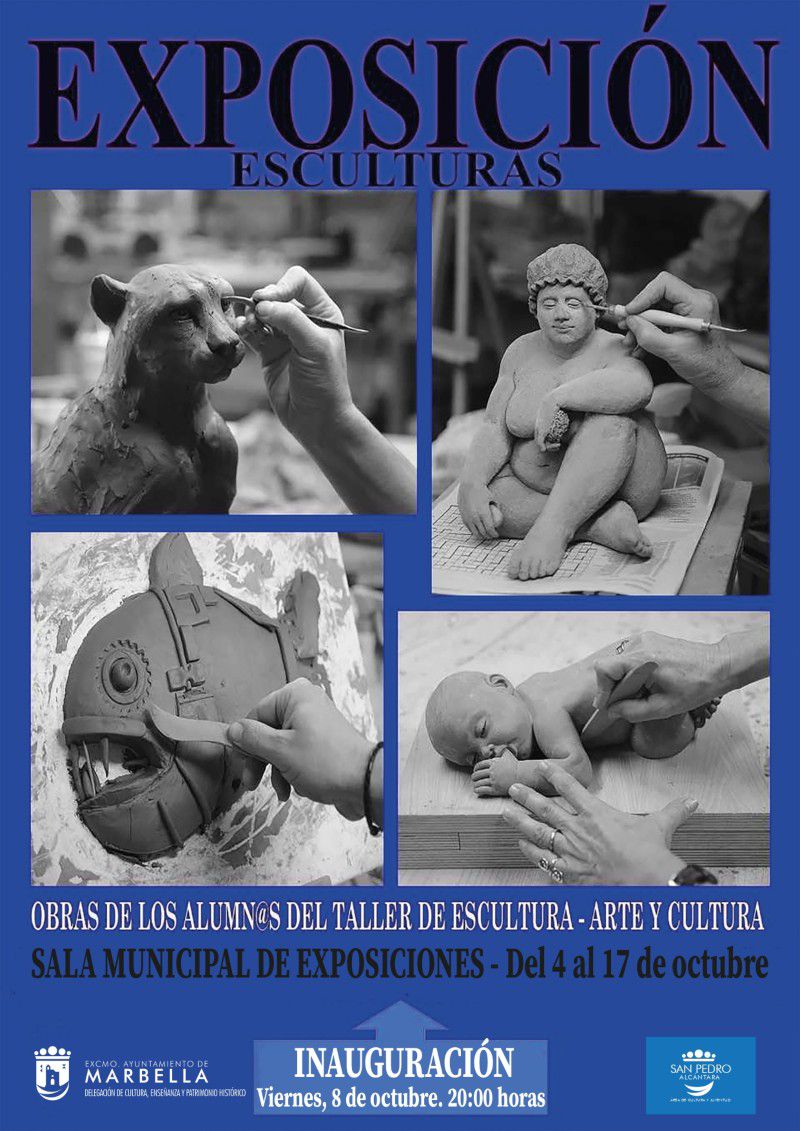 Exposición de esculturas