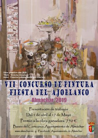 CONCURSO DE PINTURA AJOBLANCO 2019
