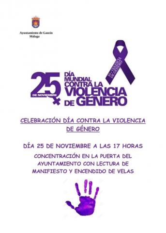 DÍA MUNDIAL CONTRA LA VIOLENCIA DE GENERO