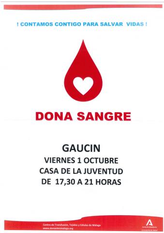 DONACIÓN DE SANGRE