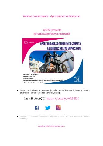JORNADAS SOBRE EMPRENDIMIENTO Y RELEVO EMPRESARIAL