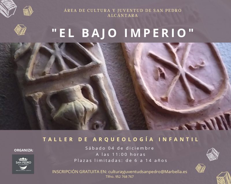 Taller Arqueología Infantil: El Bajo Imperio