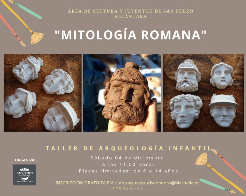 Taller Arqueología Infantil: Mitología Romana