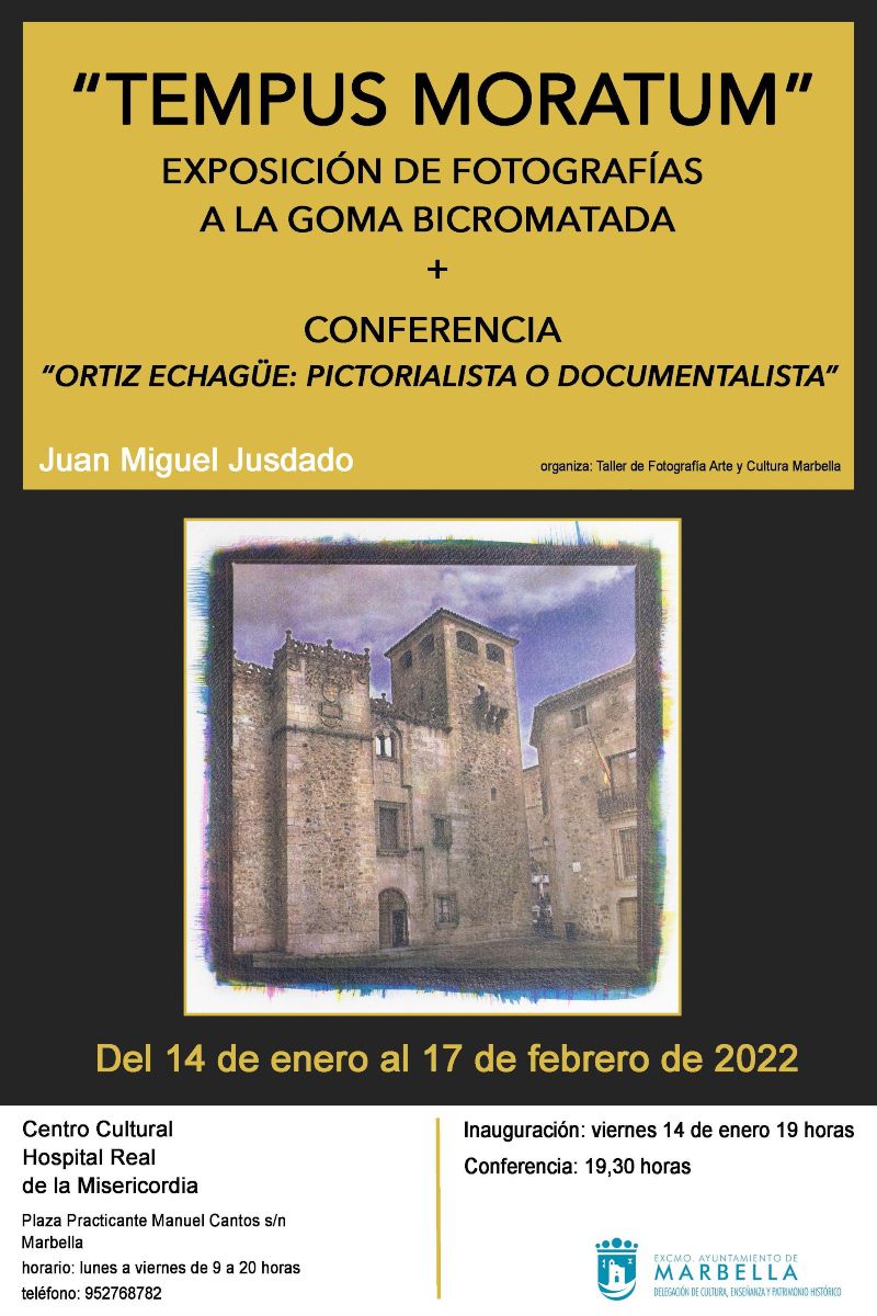 [11 Feb 2022] - TEMPUS MORATUM (Conferencias, Exposiciones, Cultura y Enseñanza) Centro Cultural Hospital Real de la Misericordia