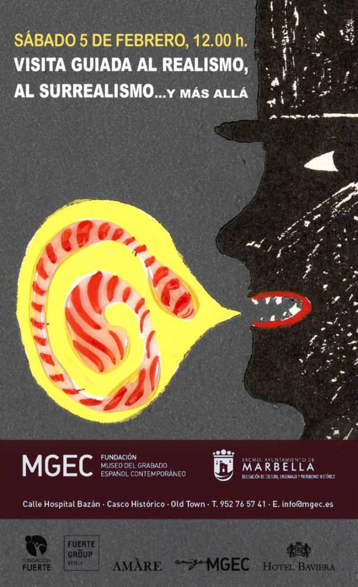 [05 Feb 2022] - VISITA GUIADA AL REALISMO, SURREALISMO .. Y MÁS ALLÁ (Conferencias, Cultura y Enseñanza) Museo del Grabado Español Contemporaneo