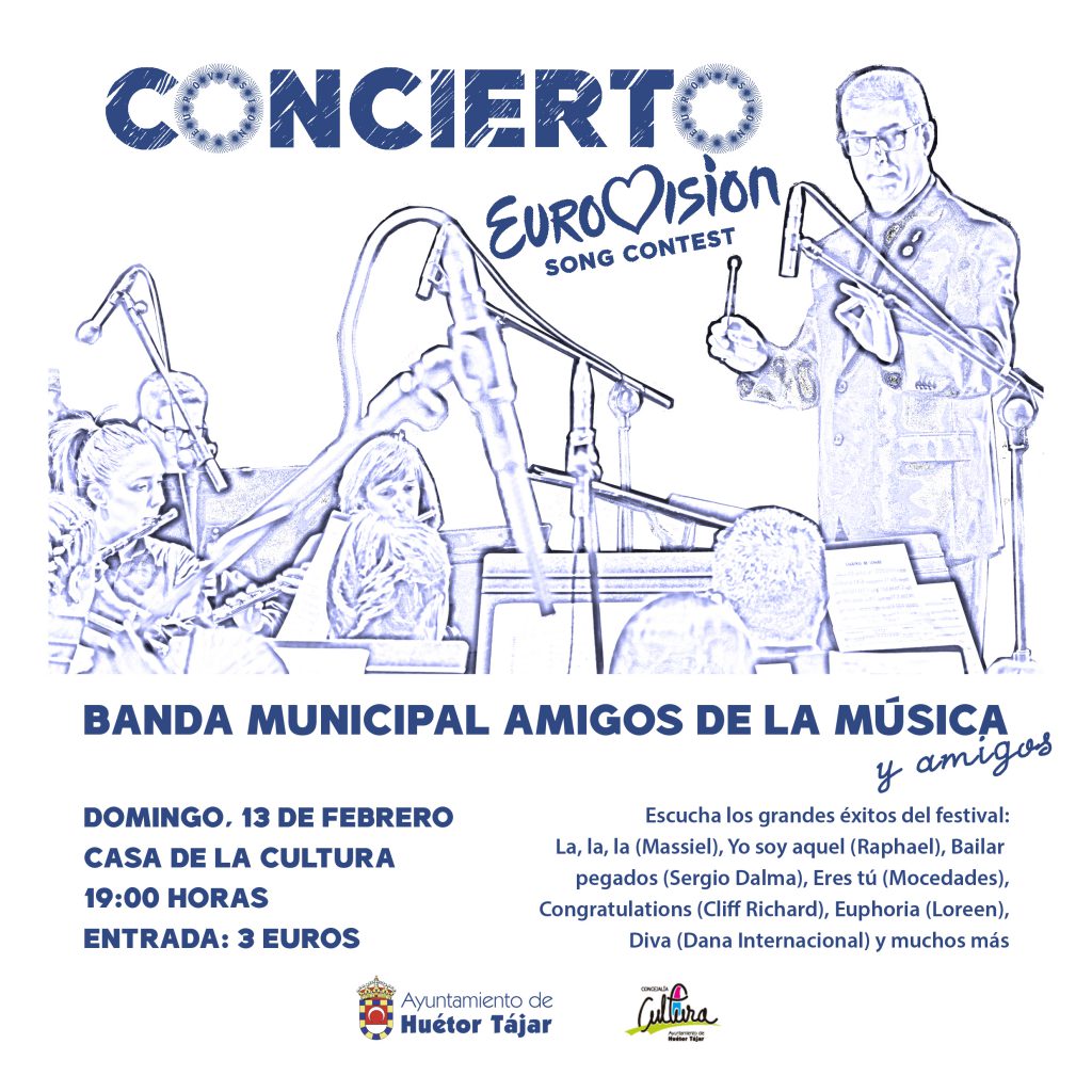 Un concierto en Huétor Tájar rendirá homenaje a las canciones más famosas de Eurovisión