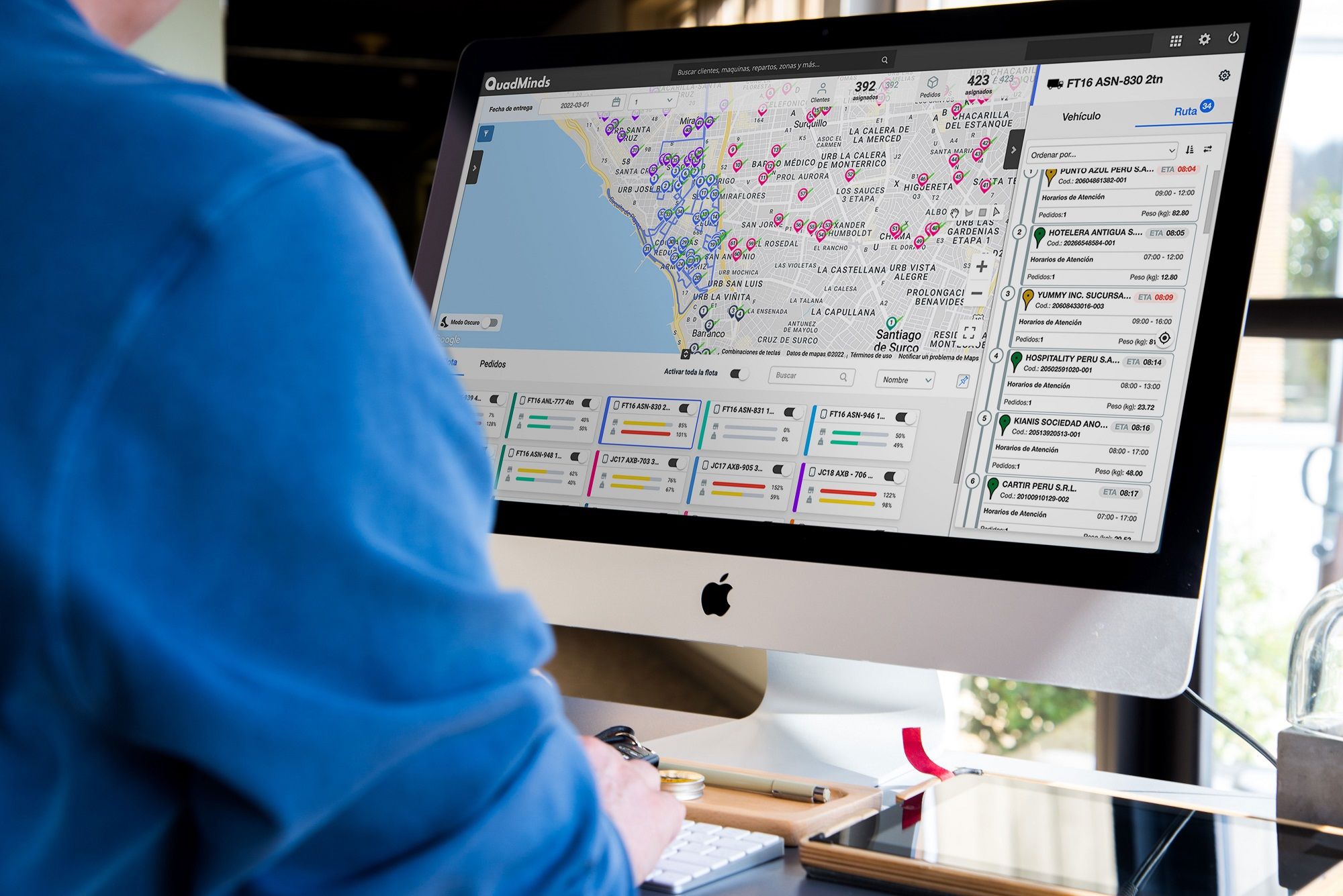 QuadMinds revoluciona el modo en que las empresas de logística planifican sus entregas optimizando rutas