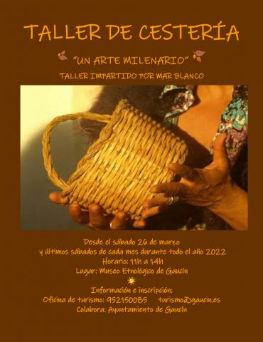 TALLER DE CESTERÍA