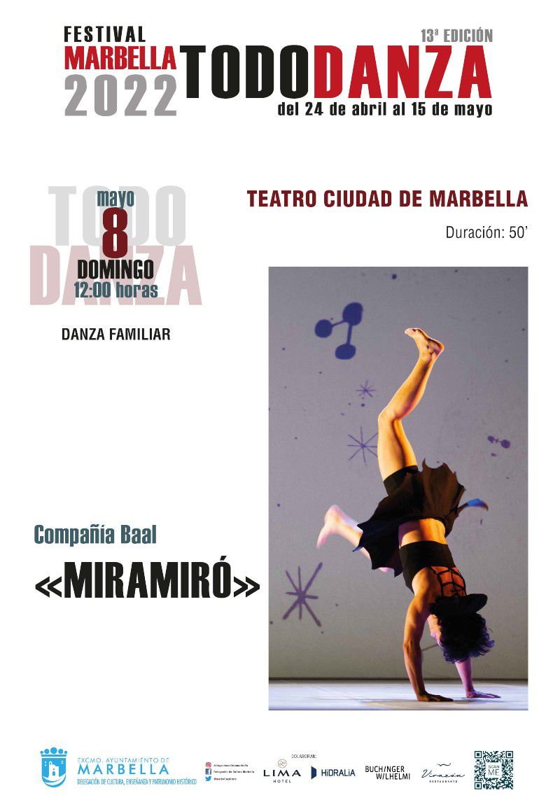 [08 May 2022] - MIRAMIRÓ (Marbella Todo Danza, Cultura y Enseñanza) Teatro Ciudad de Marbella
