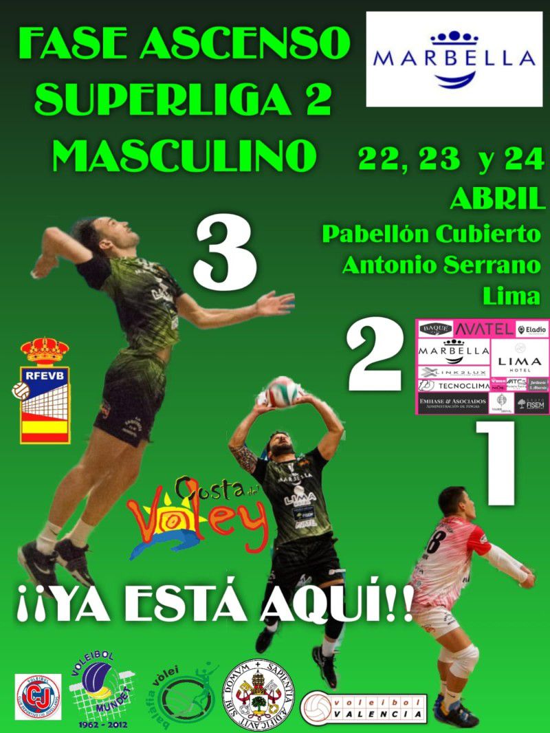 Fase final ascenso 1ª Nacional Voleibol