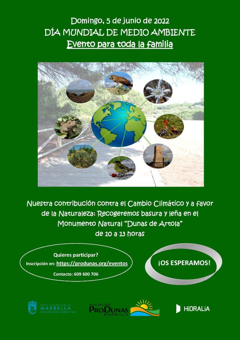 [05 Jun 2022] - DÍA MUNDIAL DEL MEDIO AMBIENTE (Otros, Medioambiente)