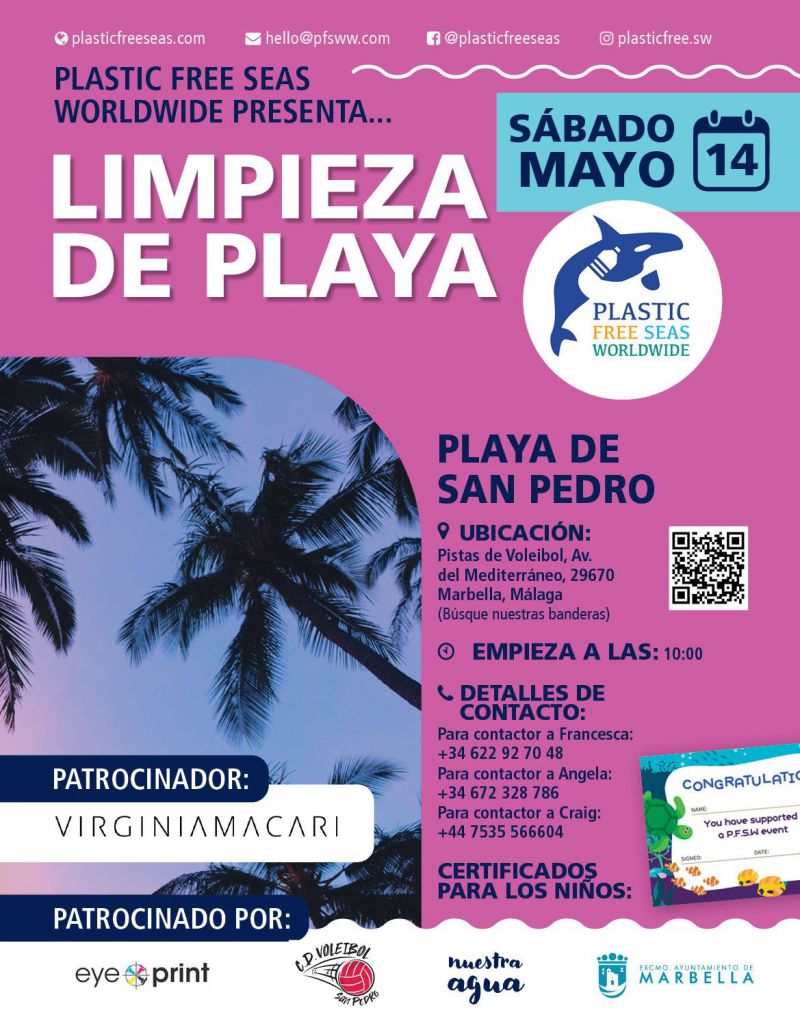[14 May 2022] - LIMPIEZA DE PLAYA (Medioambiente)