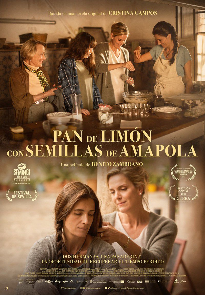 [05 Jul 2022] - PAN DE LIMÓN CON SEMILLAS DE AMAPOLA (Muestra de Cine Español, Cultura y Enseñanza, Tenencia Alcaldía San Pedro) Centro Municipal de Música de San Pedro
