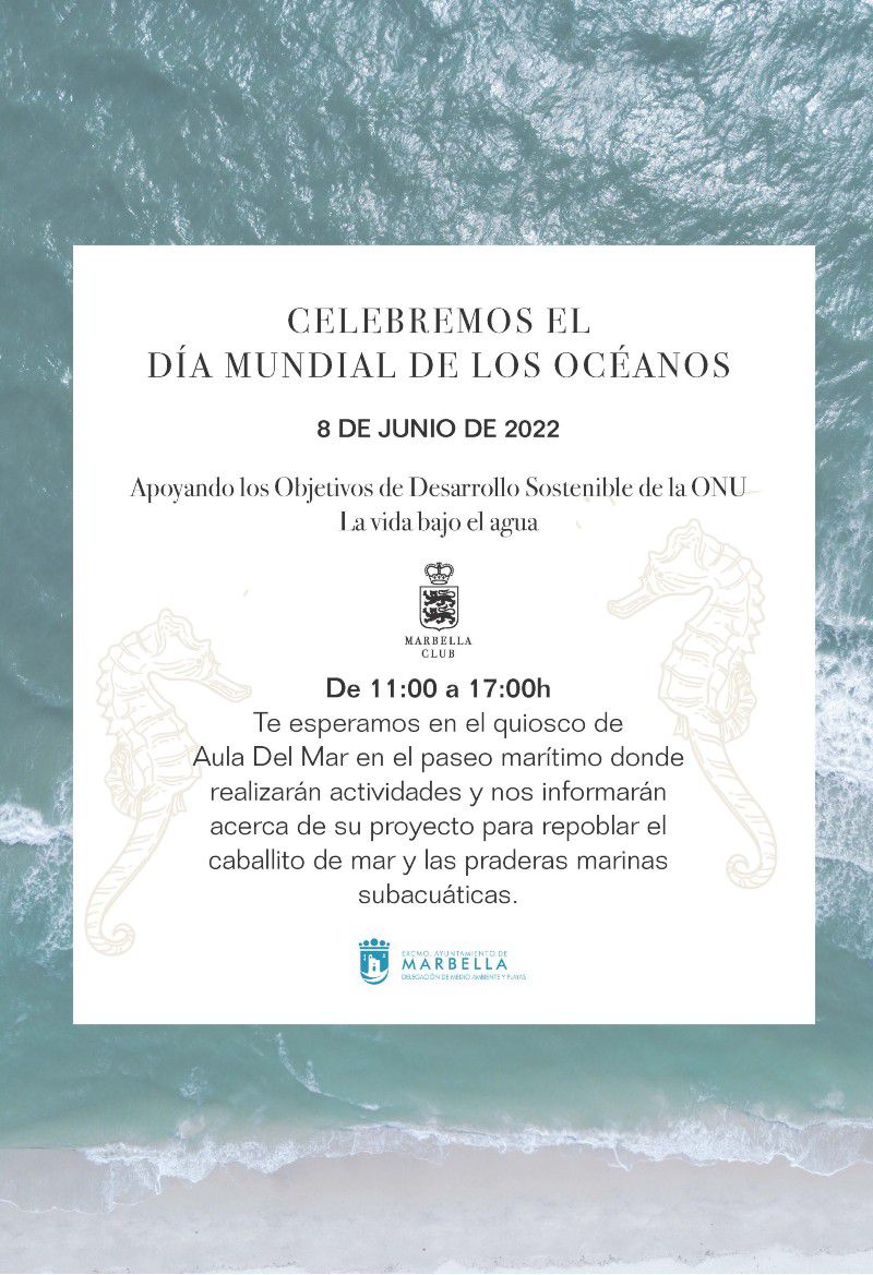 [08 Jun 2022] - DÍA MUNDIAL DE LOS OCÉANOS (Conferencias, Medioambiente)