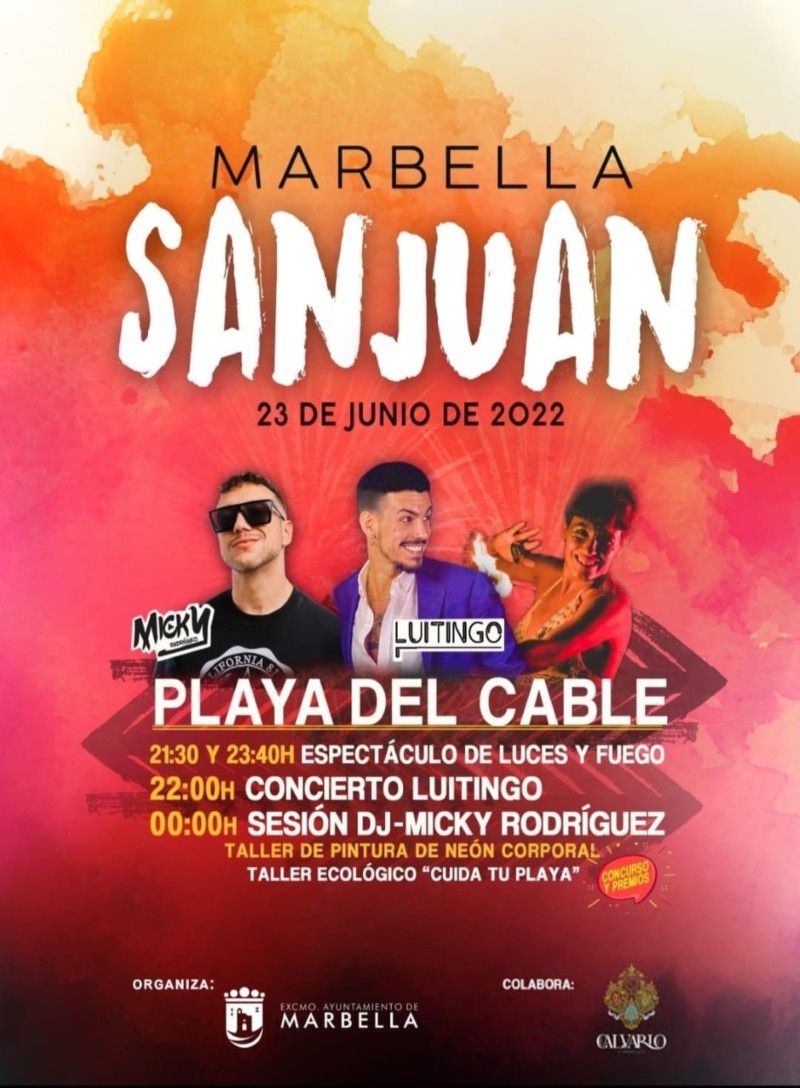 [23 Jun 2022] - NOCHE DE SAN JUAN (Fiestas, Ferias y Verbenas, Música / Conciertos, Fiestas) Playa El Cable