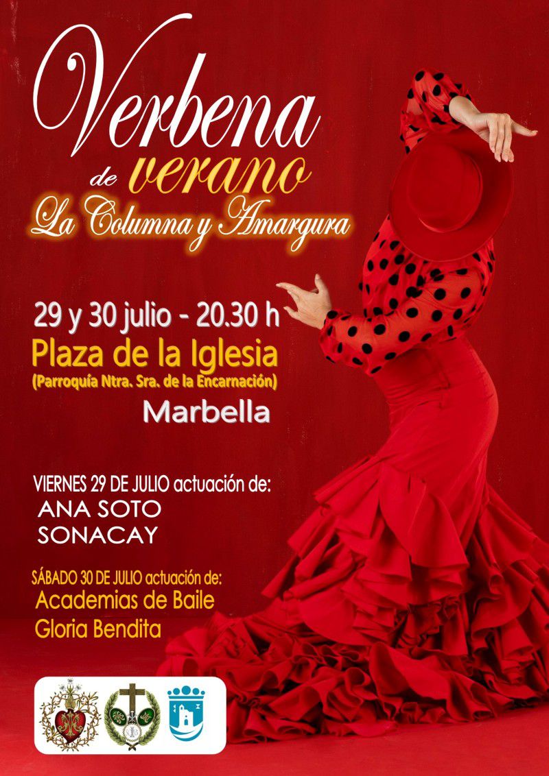 [29 Jul 2022] - VERBENA DE VERANO LA COLUMNA Y AMARGURA (Fiestas, Ferias y Verbenas, Fiestas) Plaza de la Iglesia de la Encarnación