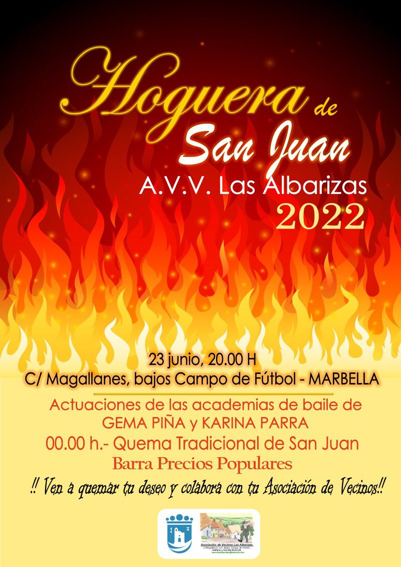 Hoguera de San Juan AVV Las Albarizas