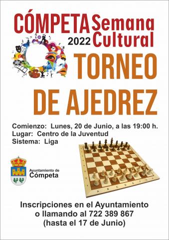TORNEO AJEDREZ SEMANA CULTURAL