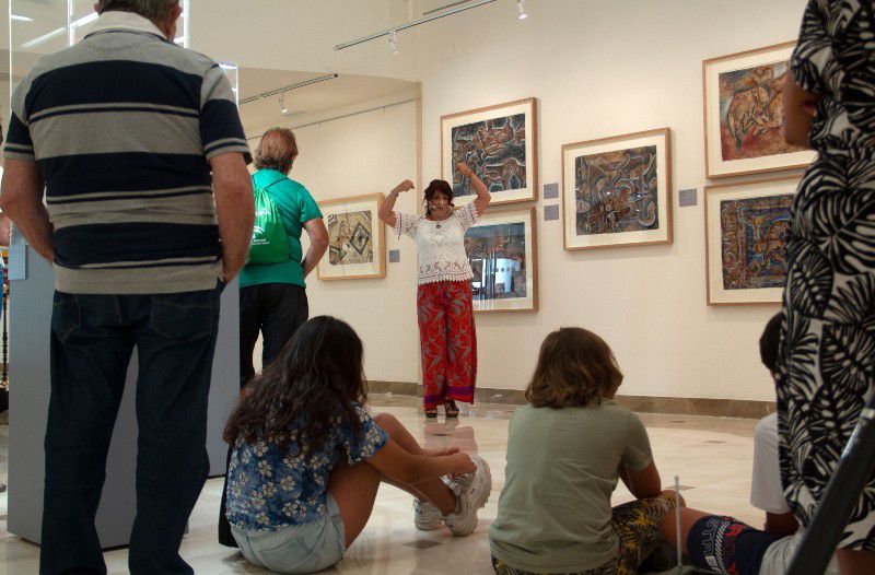 Visita-taller para familias