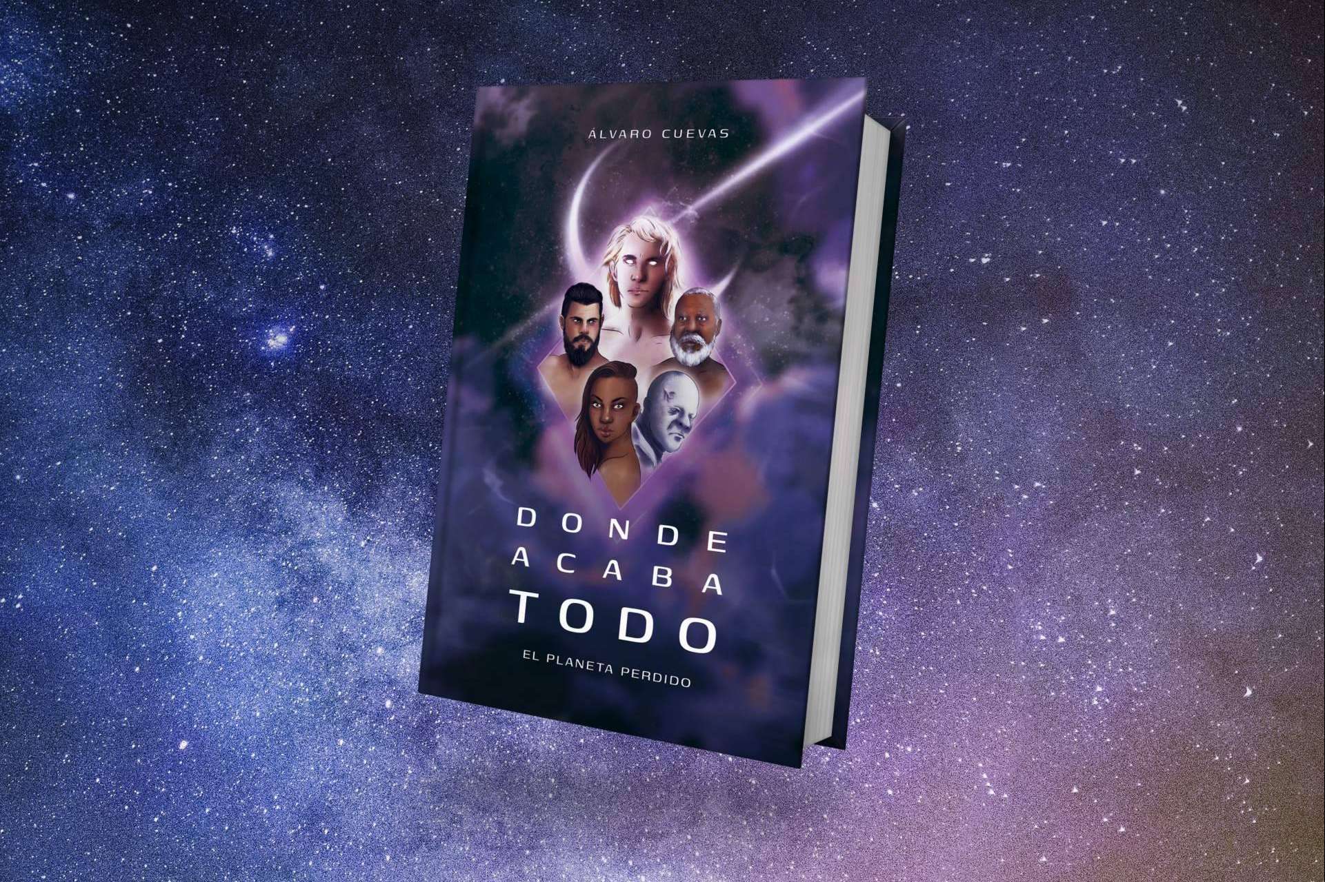 Presentación de 'Donde acaba todo', la novela de ciencia ficción con un mensaje crítico a la sociedad, de Álvaro Cuevas