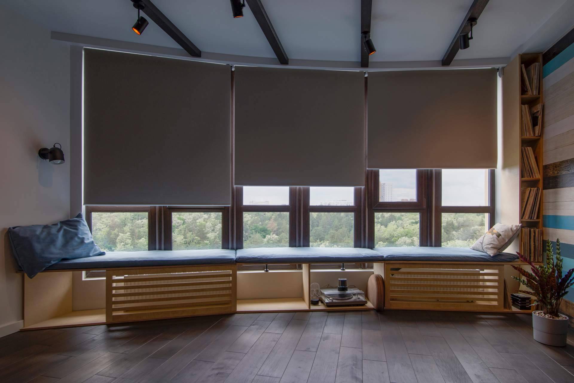 Estores para cortinas de cristal y terrazas acristaladas con Proftek
