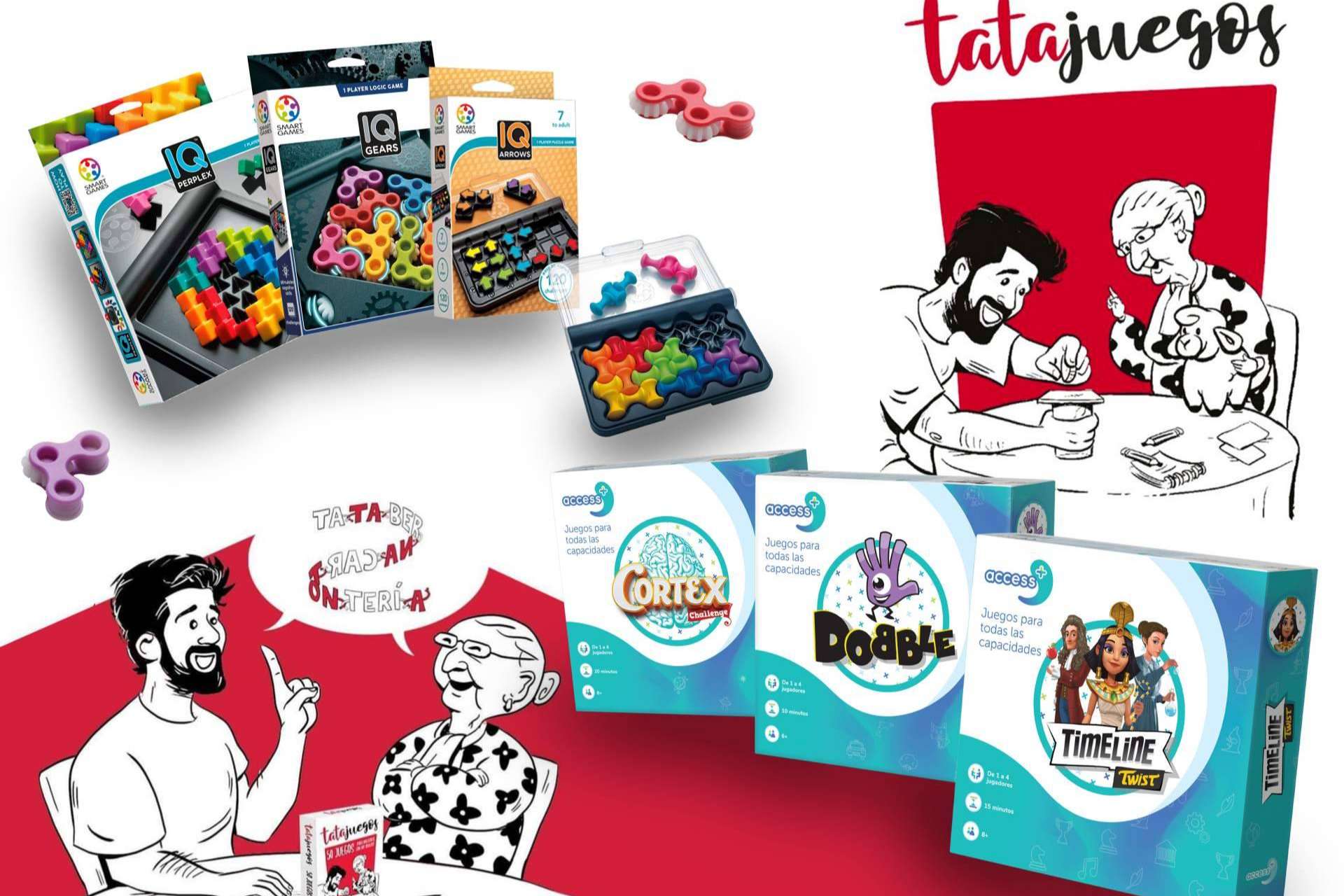 Juegos de mesa que unen generaciones