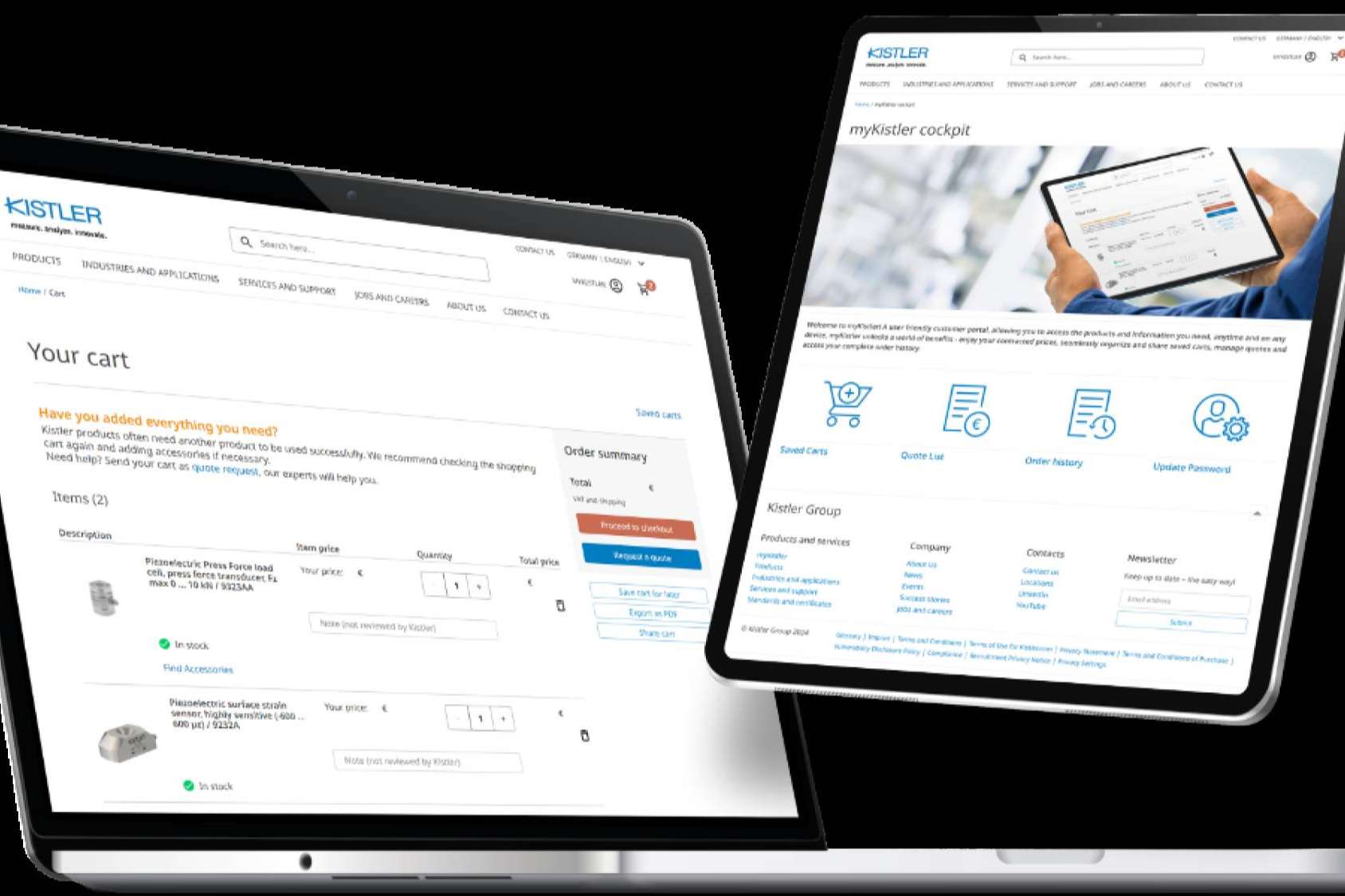 Kistler revoluciona el mercado español con el lanzamiento de su nuevo ecommerce