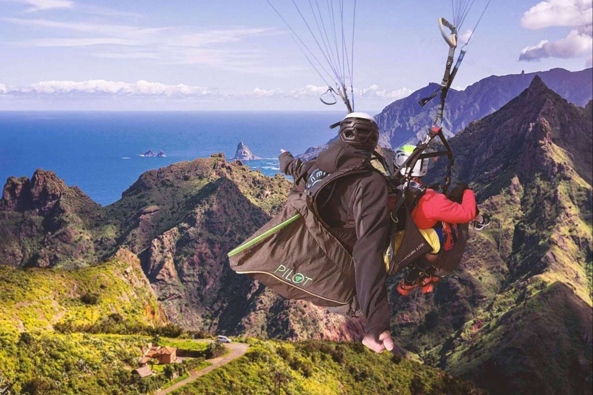 Descubrir Tenerife desde el Cielo con Enminube Parapente