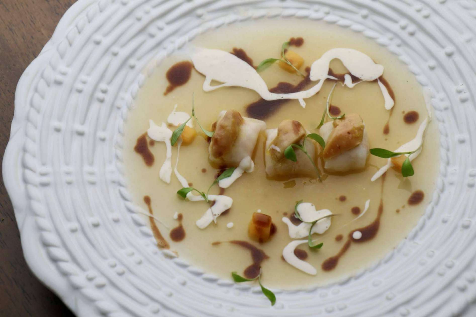 El chef José Antonio Sánchez elaboró el primer menú con el deseado CHATKA Cangrejo Real