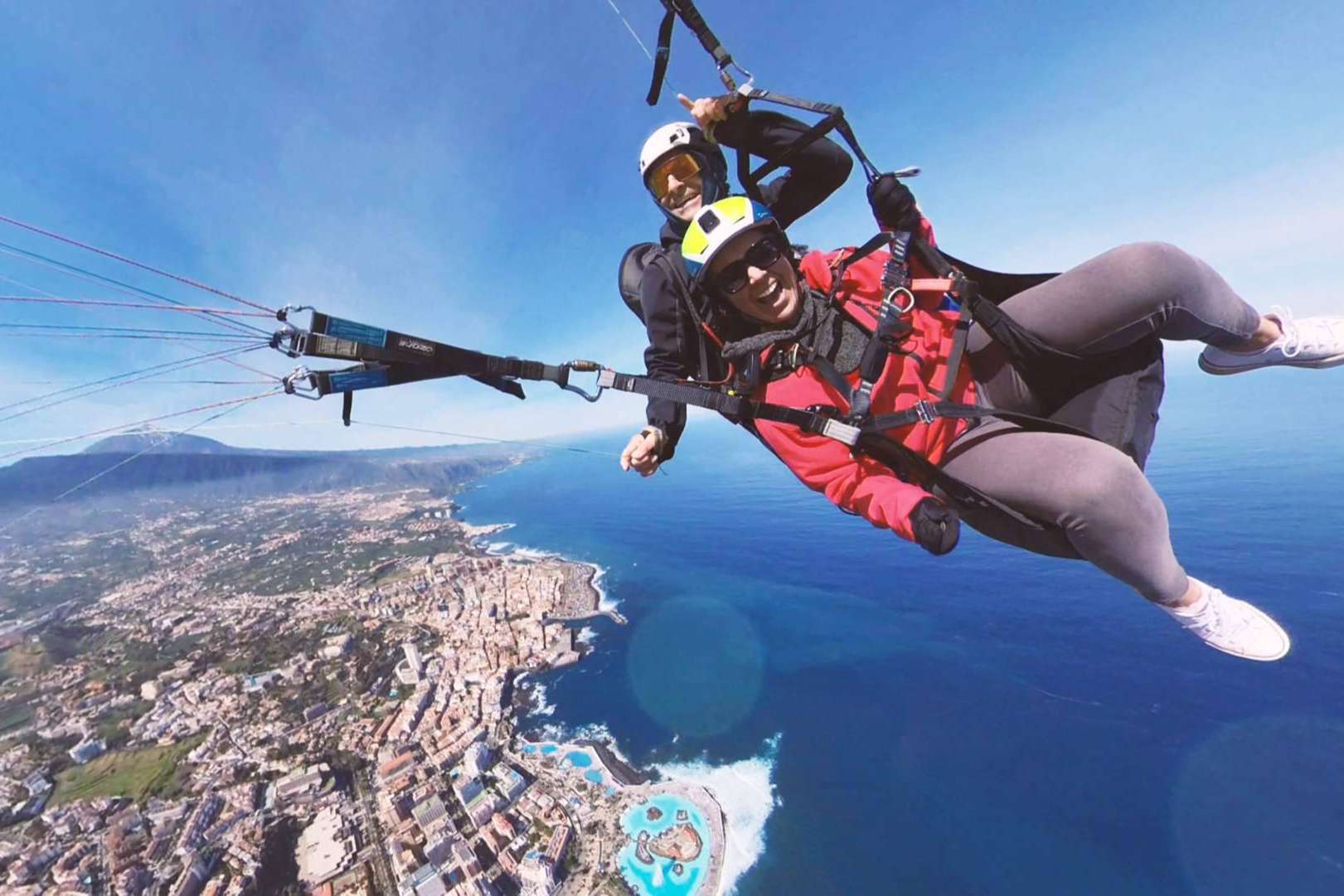 El vuelo en Parapente Teide, el despegue más alto de España