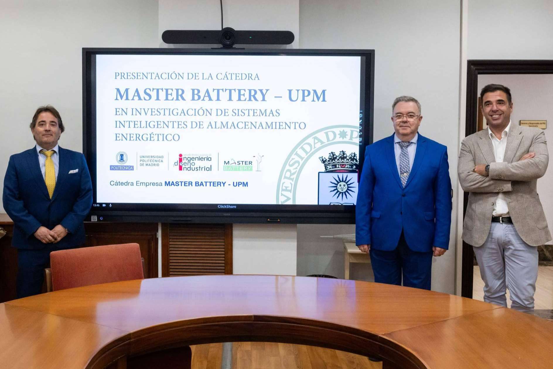 Master Battery y la Politécnica lanzan una Cátedra sobre almacenamiento energético y baterías