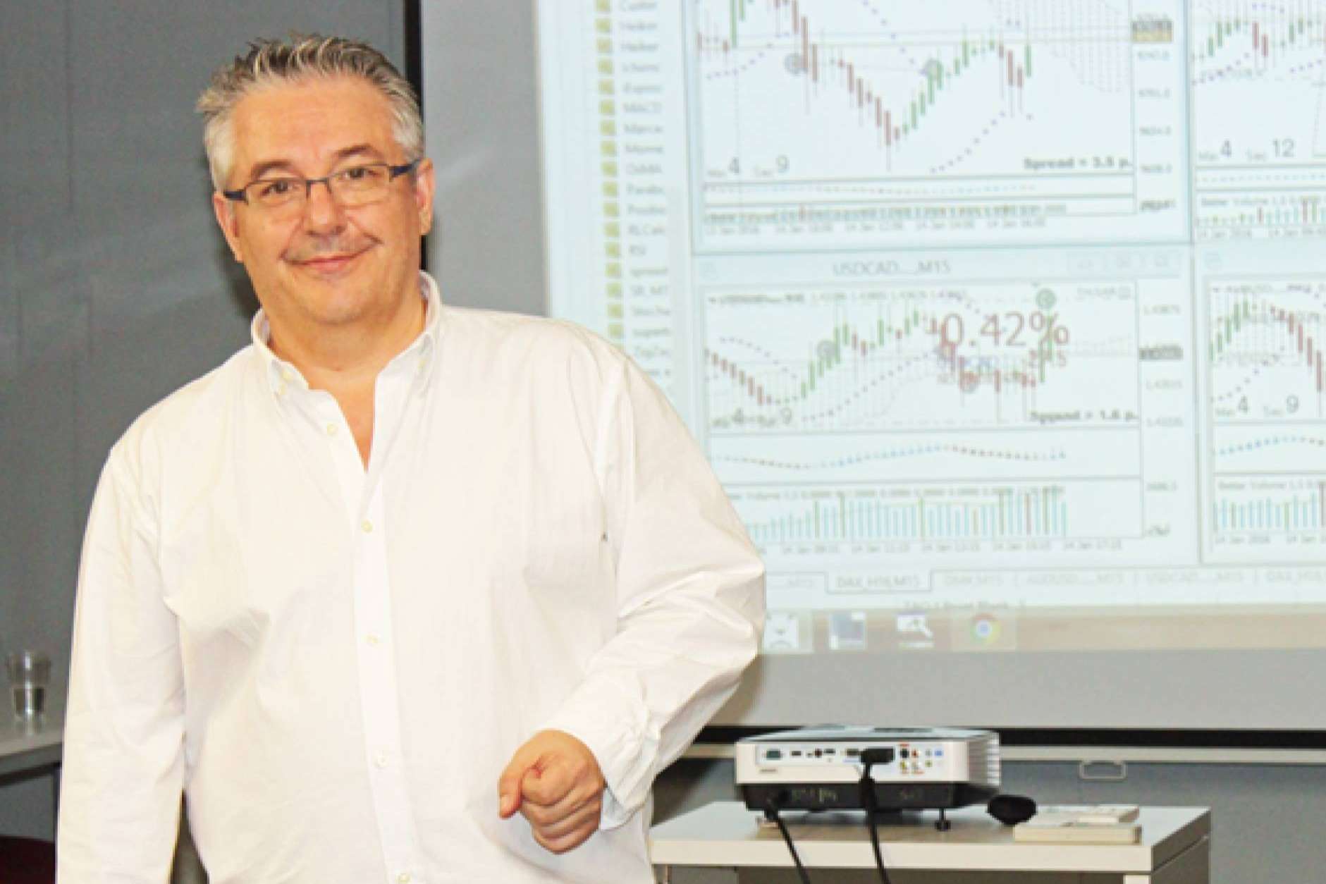 Luis Heras, con 18 años de experiencia, lidera Trading a Quemarropa en la formación personalizada de traders