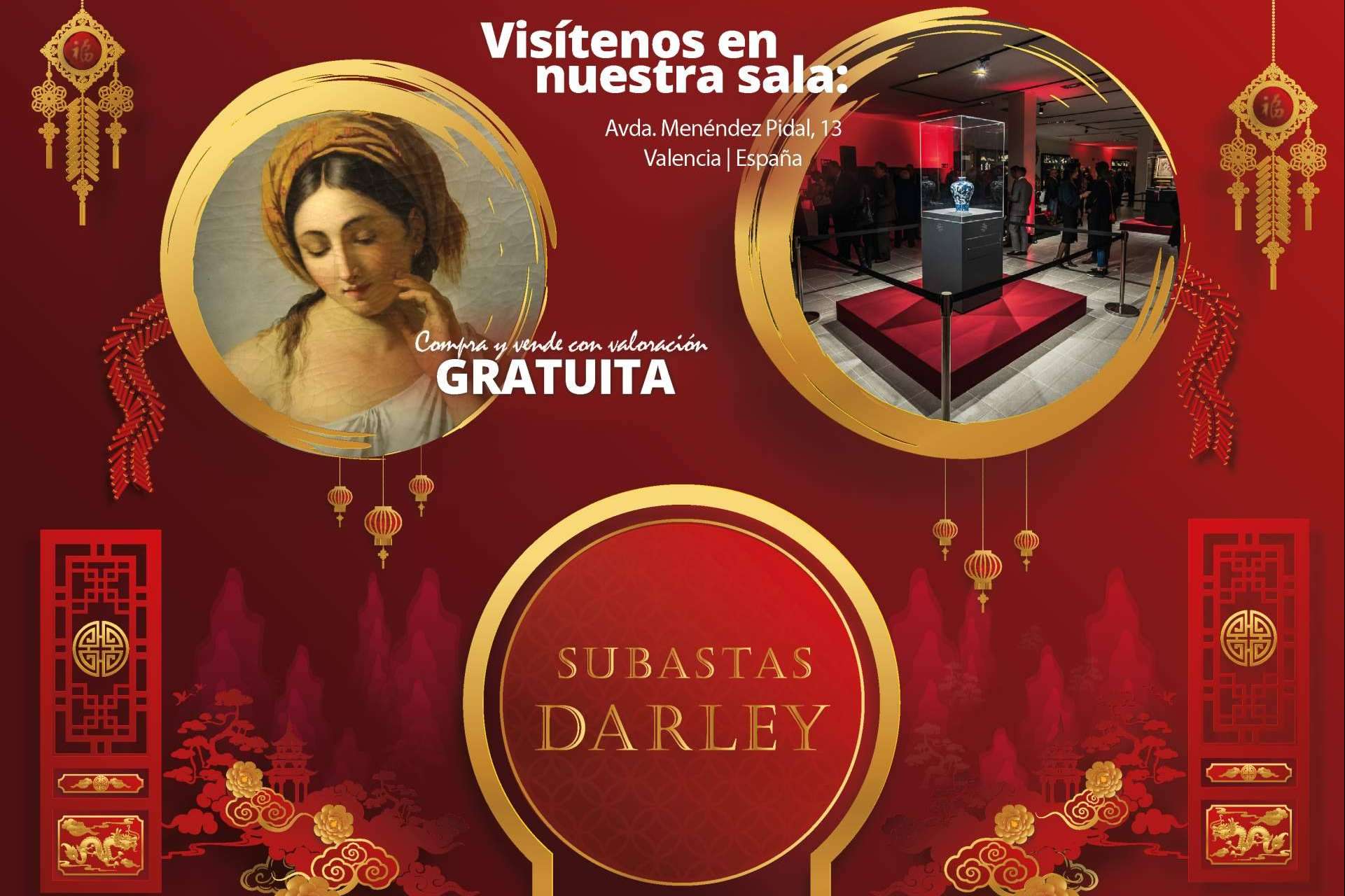 Subastas Darley se une a la magia del Año Nuevo Chino 2025 en Valencia; ¡Vivir el arte como nunca antes!