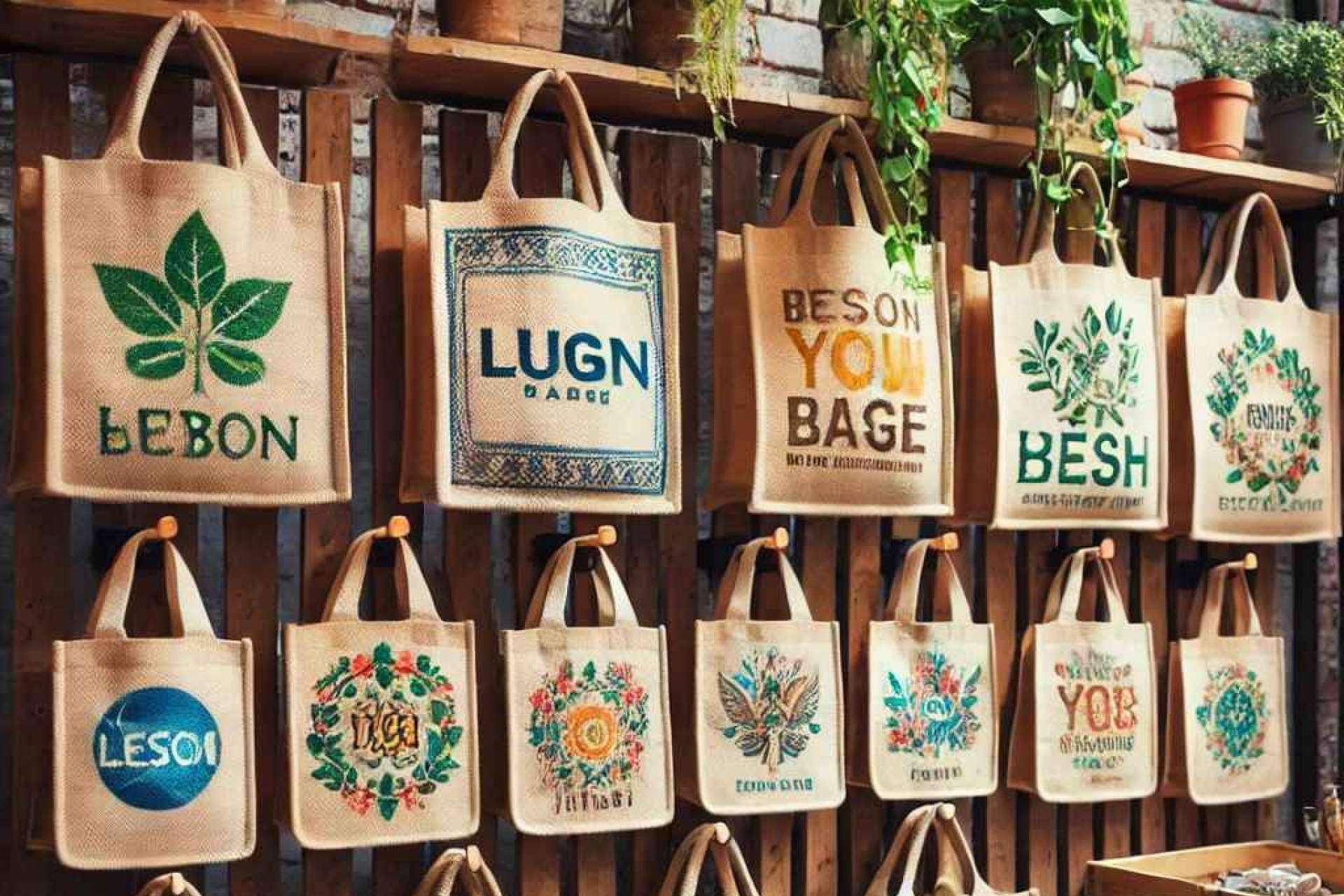 Descubrir cómo las bolsas de yute personalizadas pueden transformar la imagen de un negocio
