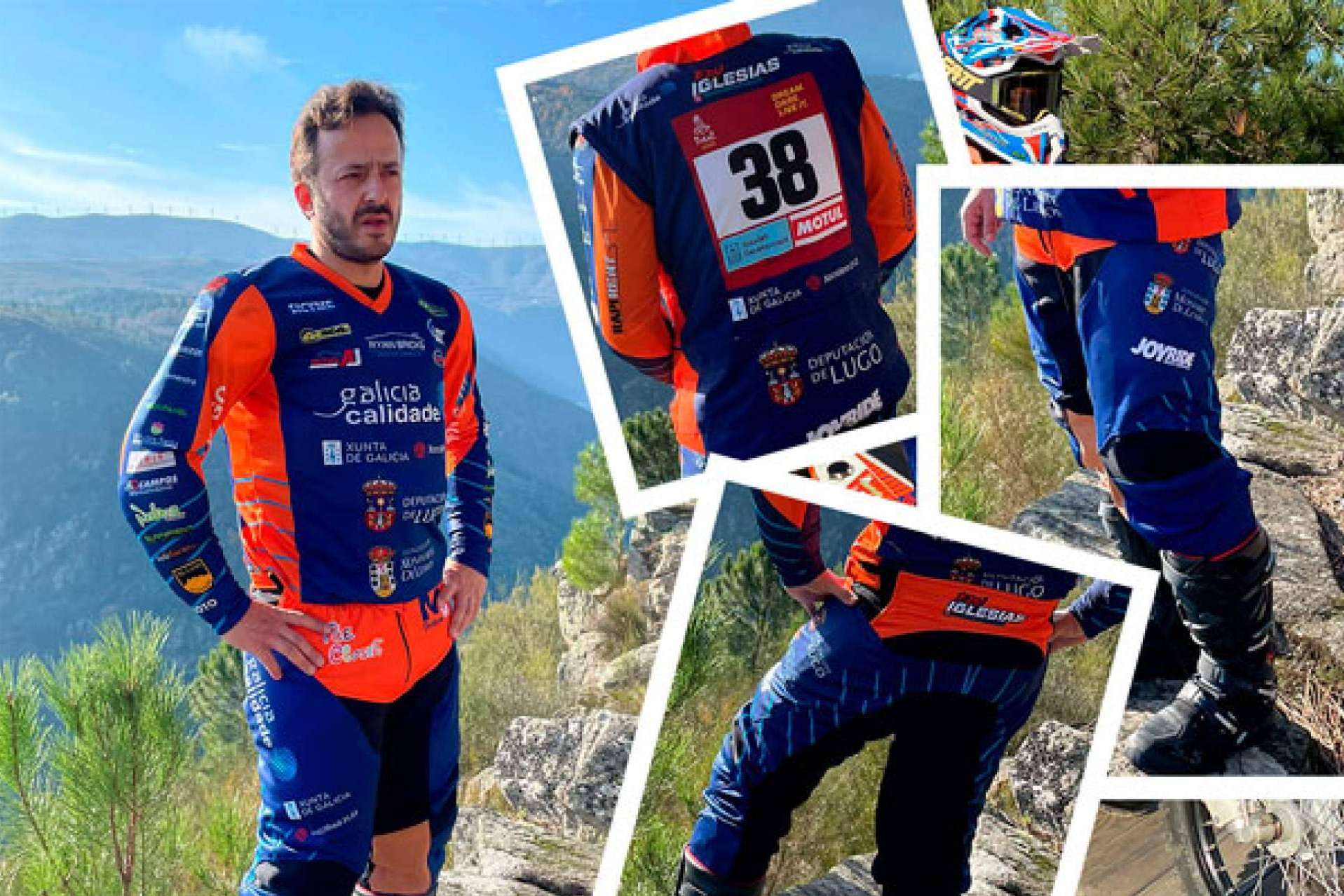 ADHESIVOSEMBARRADOS completa su propuesta offroad con ropa de motocross personalizada