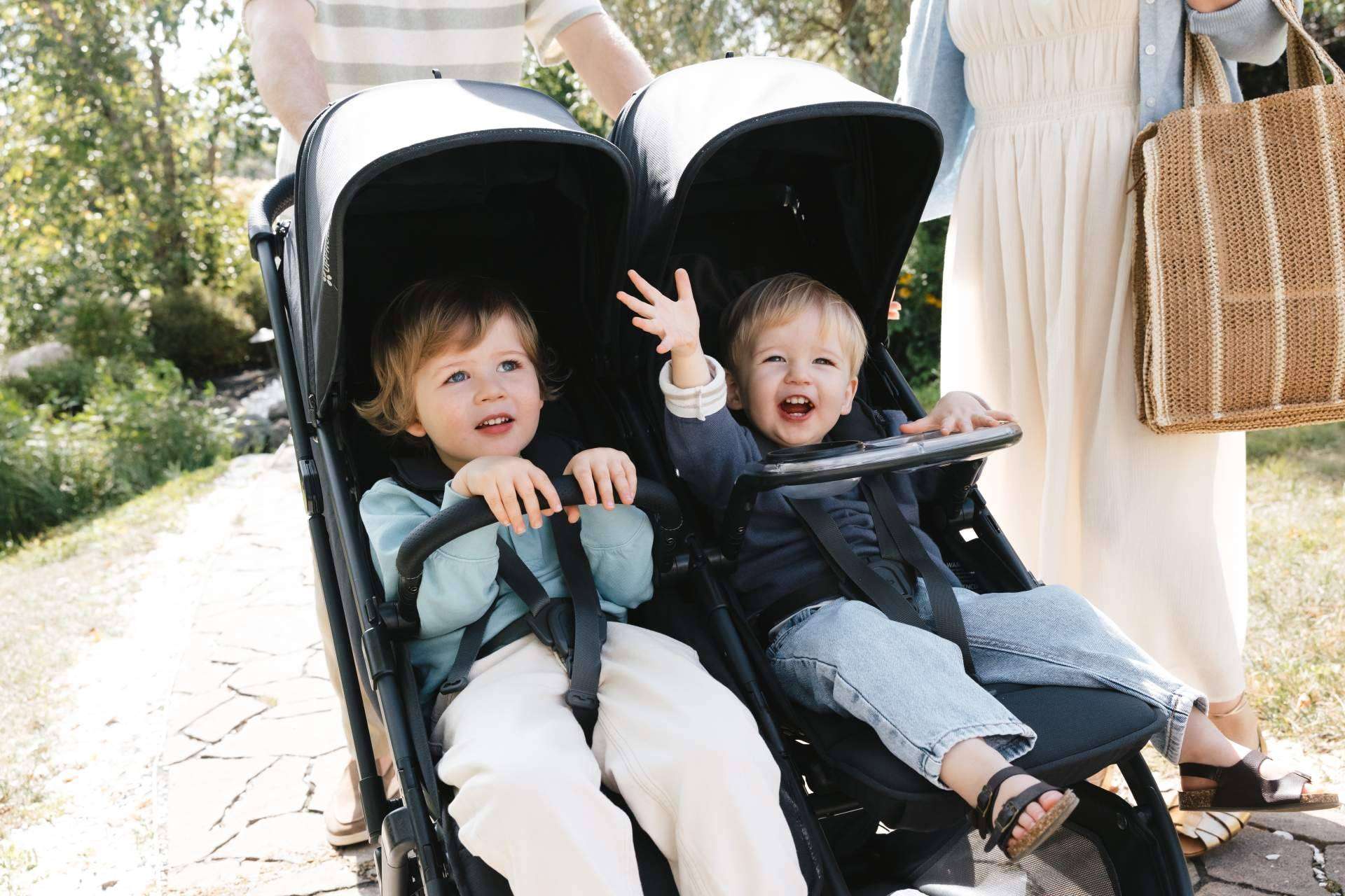 UPPAbaby presenta Minu Gemelar, la nueva silla de paseo pensada para padres con gemelos