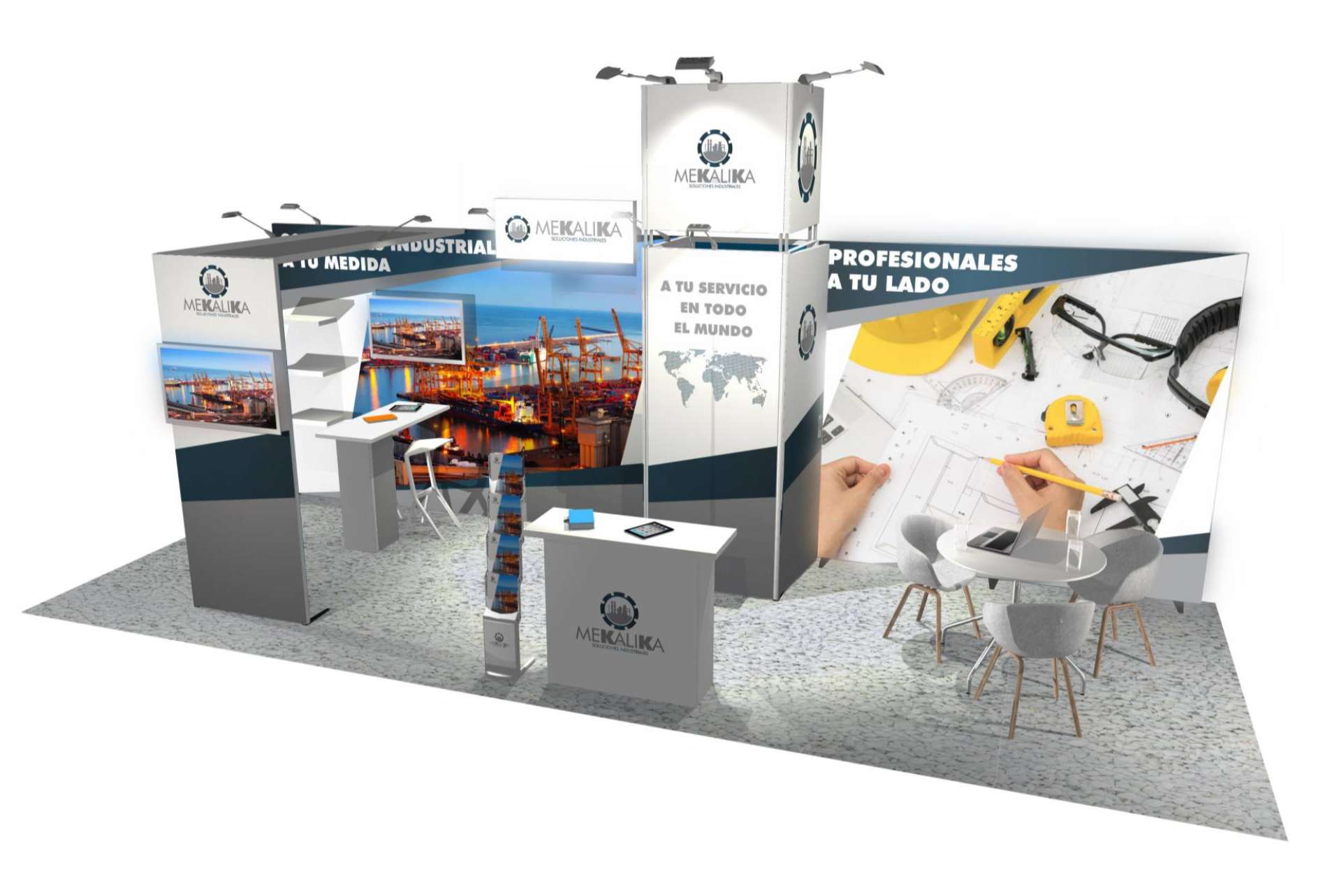 La innovación llega al sector expositivo con los stands modulares reutilizables de Olika Stands