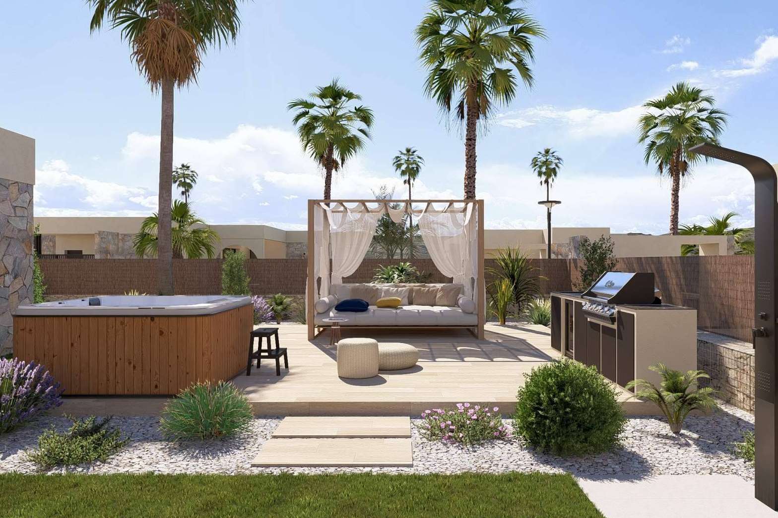 Oasis Altaona; El residencial de lujo más sostenible de España inicia su construcción en Murcia