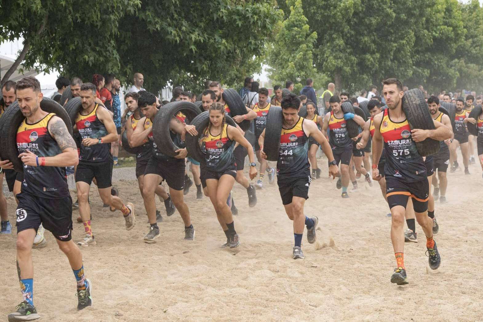 Edu Esteban y Jessica Velasco se proclaman Campeones de España en la Samurai Xtreme Race de As Pontes de García Rodríguez