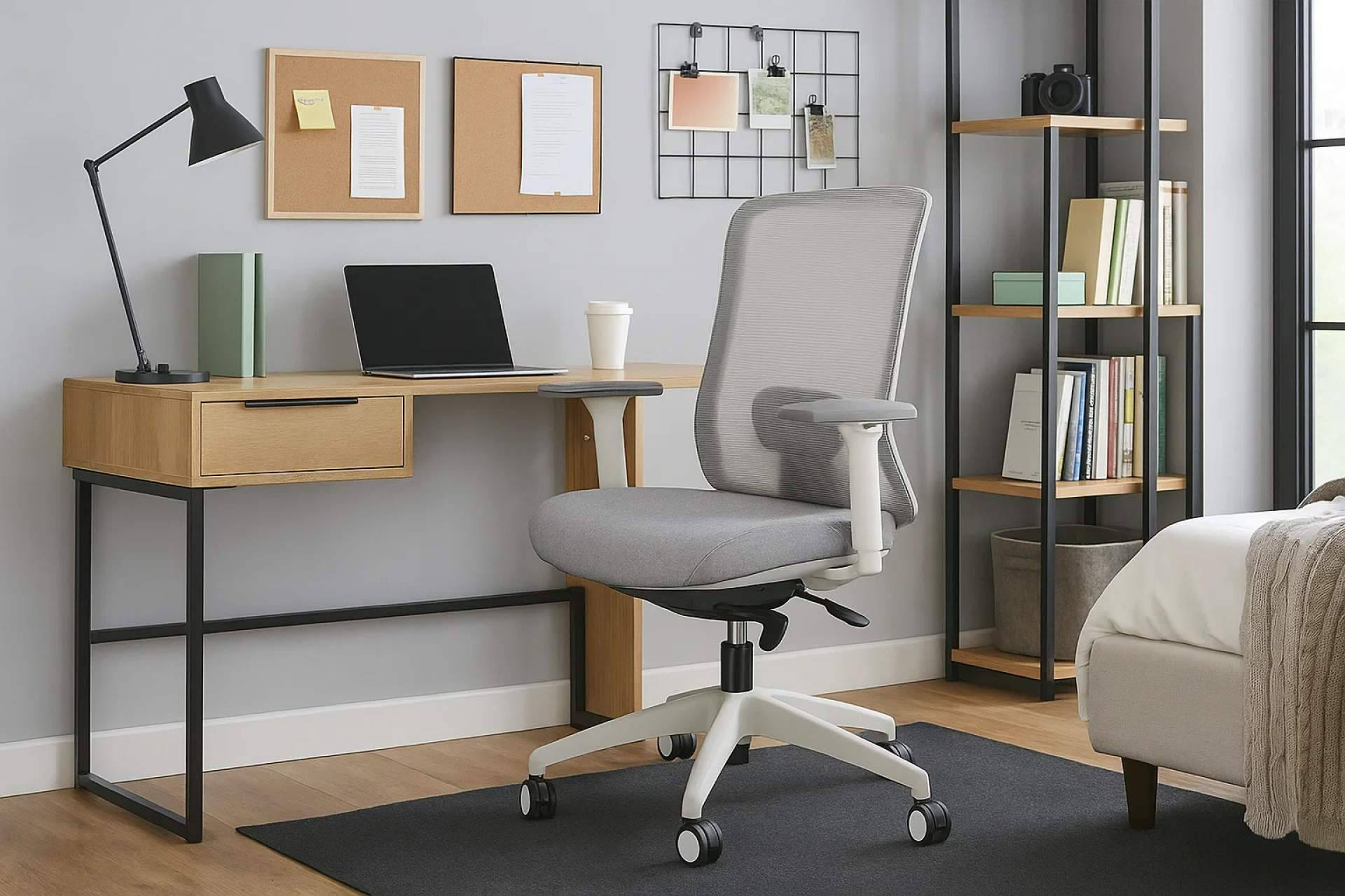 Sillas de escritorio para estudiantes y profesionales; Spacio Ardena combina estilo moderno y soporte ergonómico