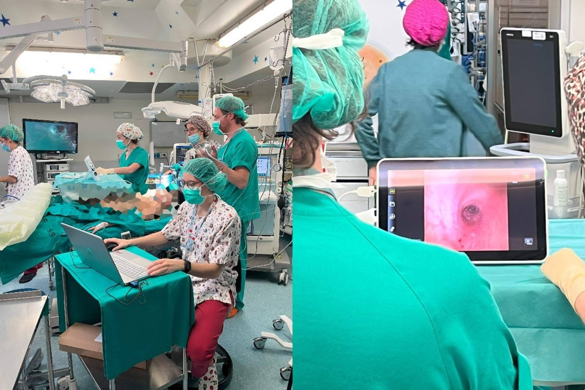 El Hospital Universitario La Paz integra ingeniería clínica en el quirófano para cirugía torácica pediátrica con navegación virtual